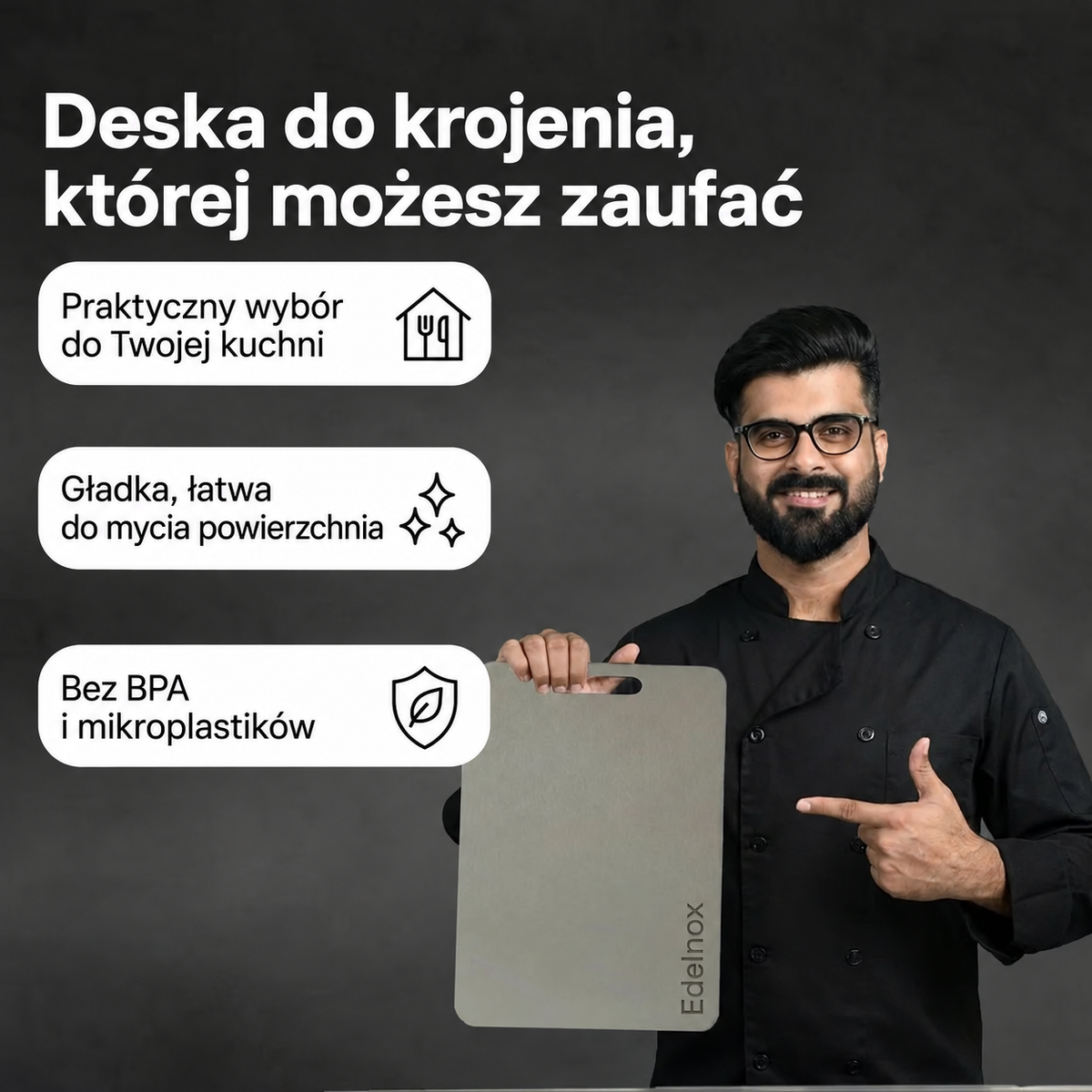 Deska Edelnox — szczegóły i pielęgnacja