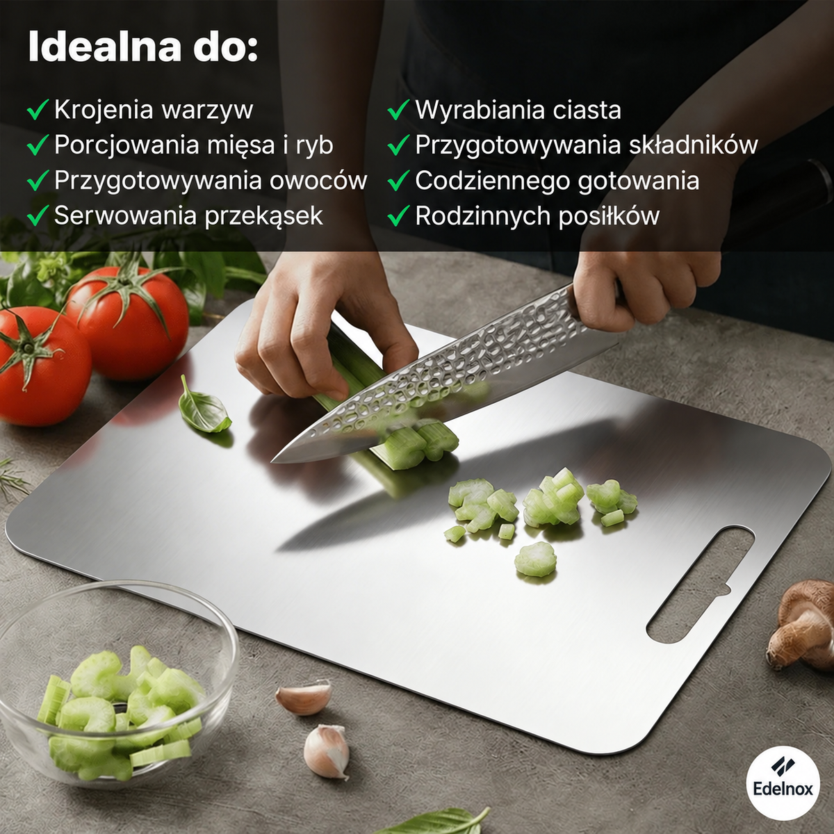 Deska Edelnox — szczegóły i pielęgnacja